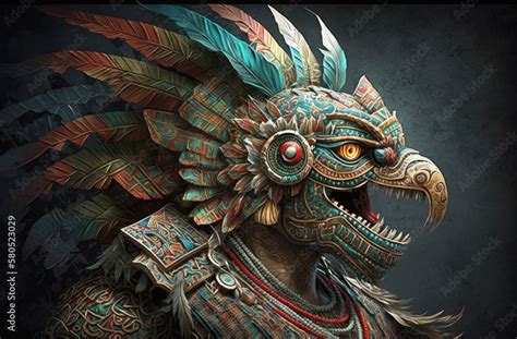  Quetzalcóatl and the Creation:  Unraveling the Mysteries of Aztec Mythology Through a Feathered Serpent God!